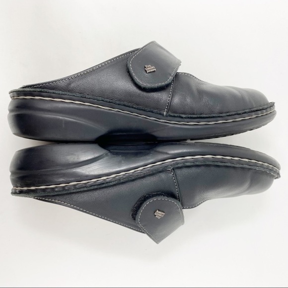 Finn Comfort Stanford MaryJane Clogs Leather Black 38 EUR Women’s - Picture 9 of 12